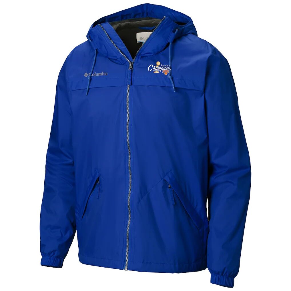 New York Knicks Columbia 2026 NBA Finals Champions Oroville Creek Lined Omni-Tech Full-Zip Jacket