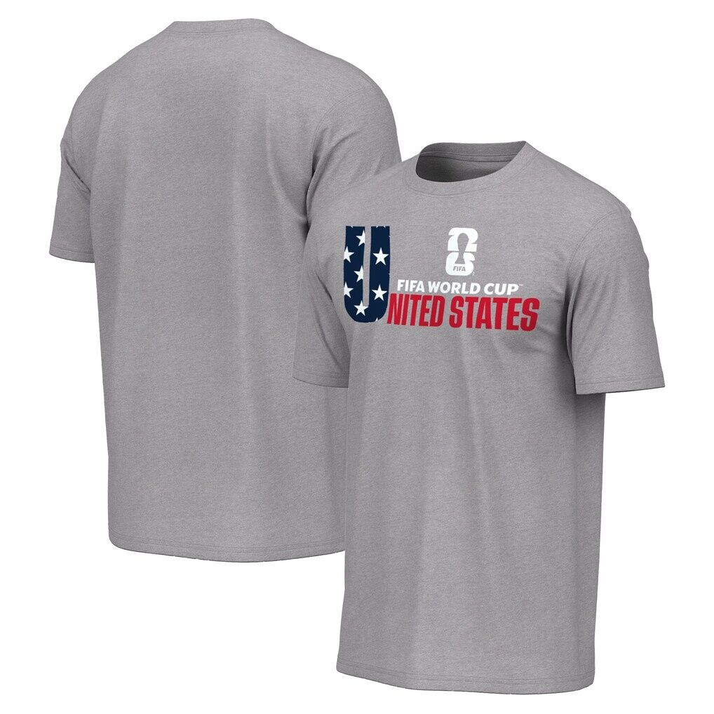 USA Outerstuff FIFA World Cup 2026 T-Shirt - Heather Gray
