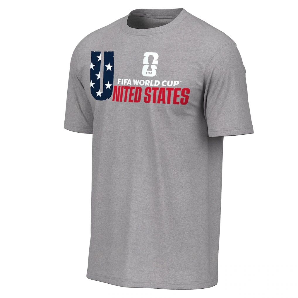 USA Outerstuff FIFA World Cup 2026 T-Shirt - Heather Gray