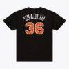 New York Knicks x Wu-Tang Mitchell & Ness Wu York T-Shirt - Black - Side View
