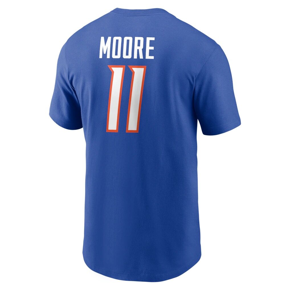 Kellen Moore Boise State Broncos Nike Ke11en Name & Number T-Shirt - Royal