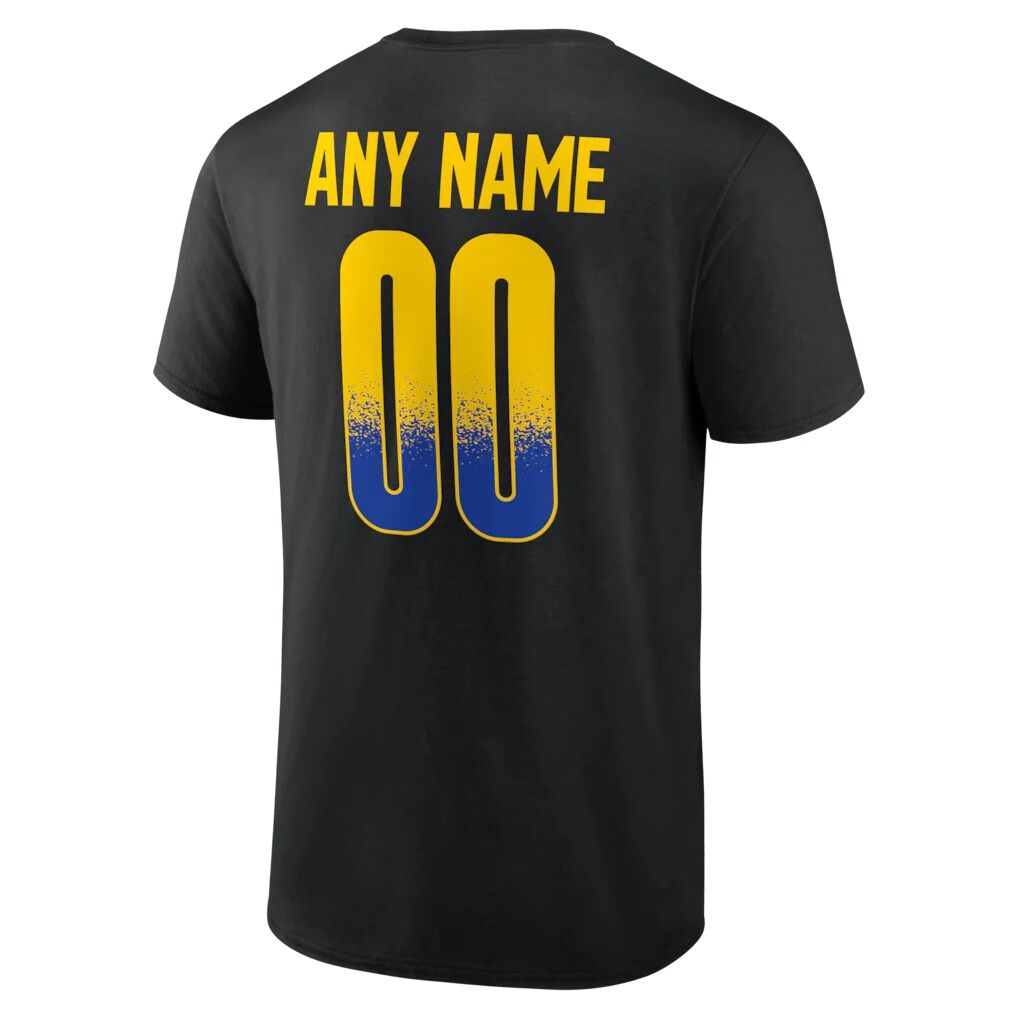 Los Angeles Rams Big & Tall Home Field Pop Personalized Name & Number T-Shirt