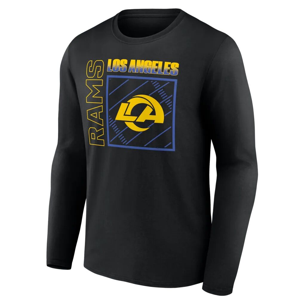 Los Angeles Rams  Home Field Pop Personalized Name & Number Long Sleeve T-Shirt