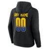 Los Angeles Rams Home Field Pop Personalized Name & Number Hoodie - Black - Detail View