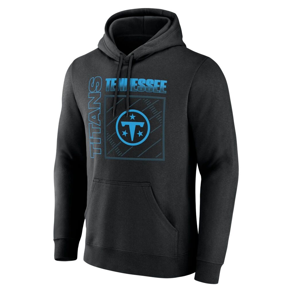 Tennessee Titans Big & Tall Home Field Pop Personalized Name & Number Hoodie