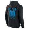Tennessee Titans Home Field Pop Personalized Name & Number Hoodie - Black - Detail View