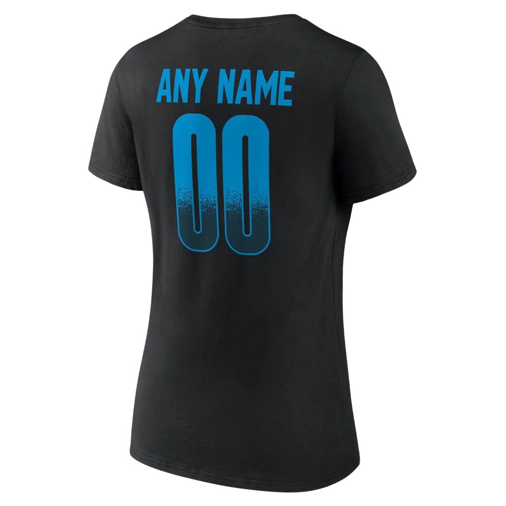 Tennessee Titans Women's Home Field Pop Personalized Name & Number V-Neck T-Shirt
