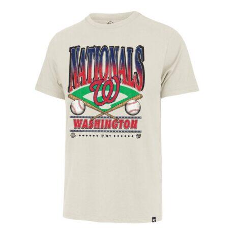 Washington Nationals '47 Straight Shot Two Franklin T-Shirt - - Front View