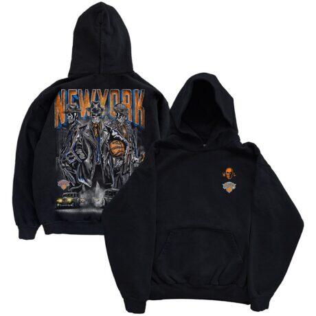 New York Knicks Warren Lotas Hoodie - Black - Front View