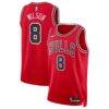 Caleb Wilson Chicago Bulls Nike Unisex 2026 NBA Draft Swingman Jersey - Red - Front View