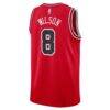 Caleb Wilson Chicago Bulls Nike Unisex 2026 NBA Draft Swingman Jersey - Red - Side View