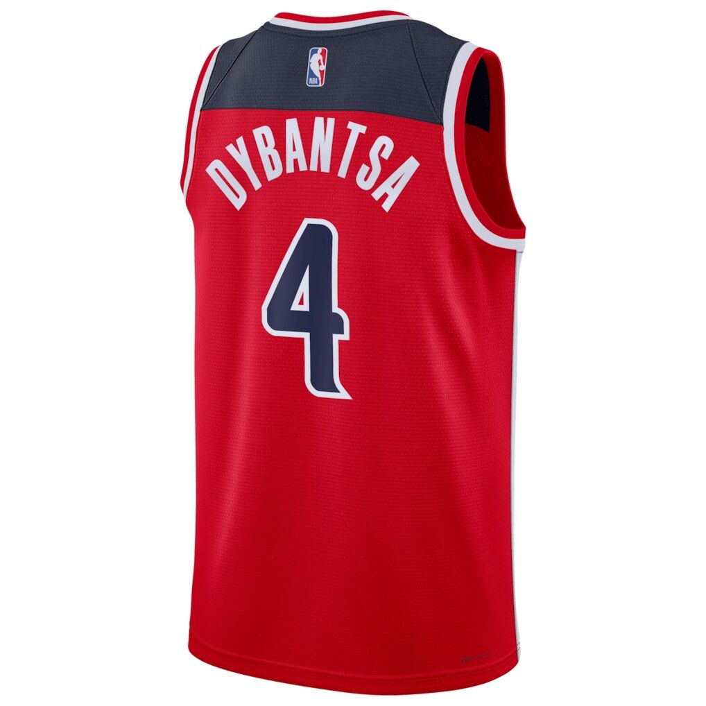 AJ Dybantsa Washington Wizards Nike Unisex 2026 NBA Draft Swingman Jersey - Icon Edition