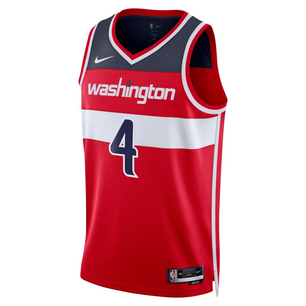 AJ Dybantsa Washington Wizards Nike Unisex 2026 NBA Draft Swingman Jersey - Icon Edition