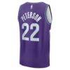 Darryn Peterson Utah Jazz Fashion7 2026 NBA Draft First Round Pick Fast Break Jersey - Purple - Detail View