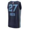 Cameron Boozer Memphis Grizzlies Fashion7 2026 NBA Draft First Round Pick Fast Break Jersey - Navy - Detail View