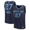 Cameron Boozer Memphis Grizzlies Fashion7 2026 NBA Draft First Round Pick Fast Break Jersey - Navy - Front View