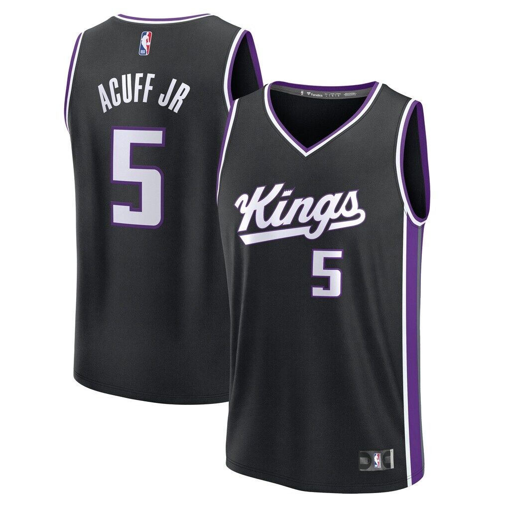 Darius Acuff Jr. Sacramento Kings Fashion7 2026 NBA Draft First Round Pick Fast Break Jersey - Icon Edition