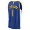 Yaxel Lendeborg Golden State Warriors Fashion7 2026 NBA Draft First Round Pick Fast Break Jersey - Icon Edition - - Detail View