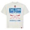 Minnesota Twins Sportiqe Women's 2026 Field of Dreams Carter T-Shirt - Cream - Front View