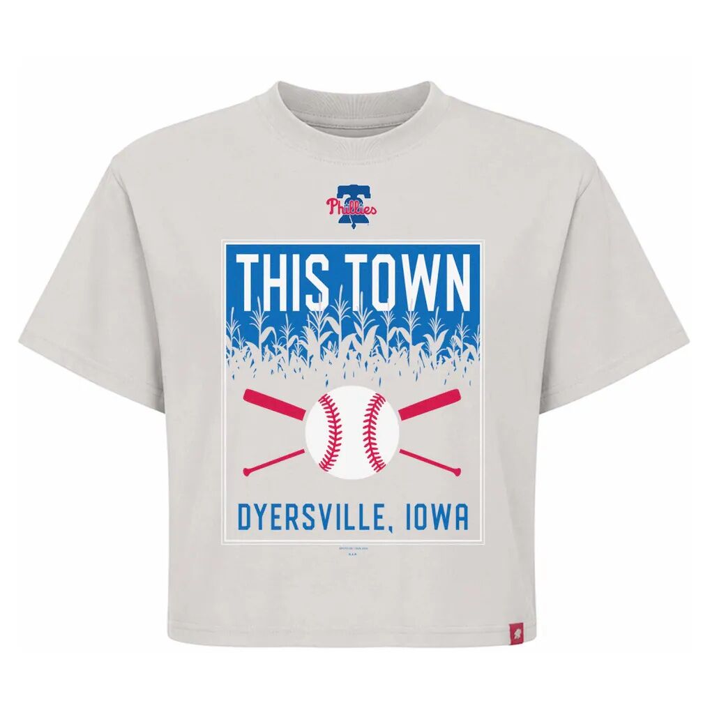 Philadelphia Phillies Sportiqe Women's 2026 Field of Dreams Carter T-Shirt