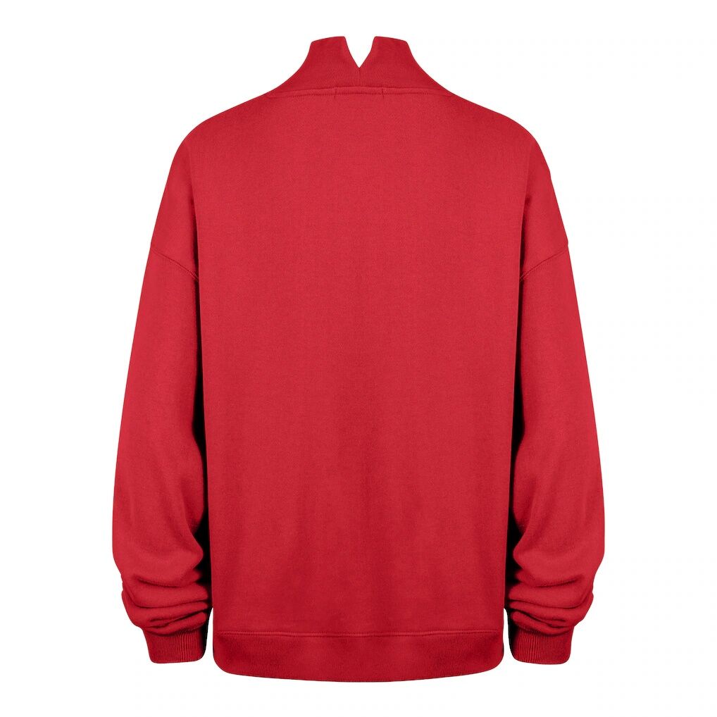 Philadelphia Phillies '47 Women's Oversized Vantage Mock Neck Sweatshirt
