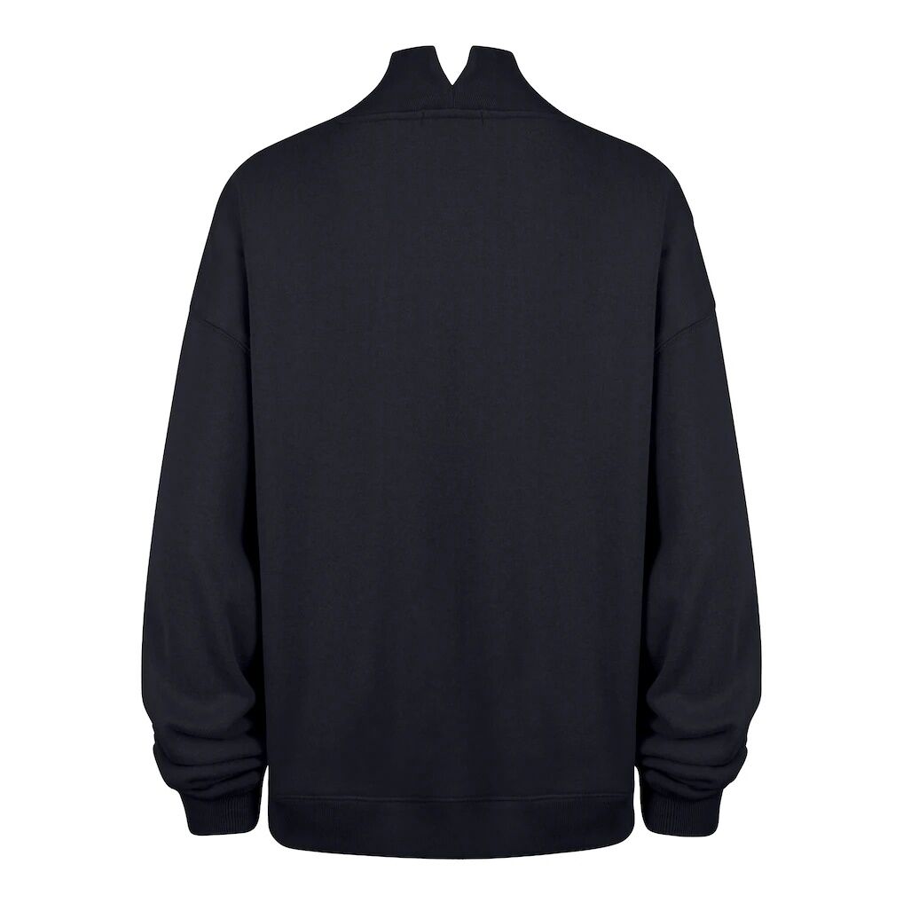 Cleveland Guardians '47 Women's Oversized Vantage Mock Neck Sweatshirt