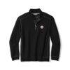 Pittsburgh Steelers Tommy Bahama Sport Tobago Half-Zip Pullover - Black - Front View