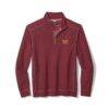 Washington Commanders Tommy Bahama Sport Tobago Half-Zip Pullover - - Front View