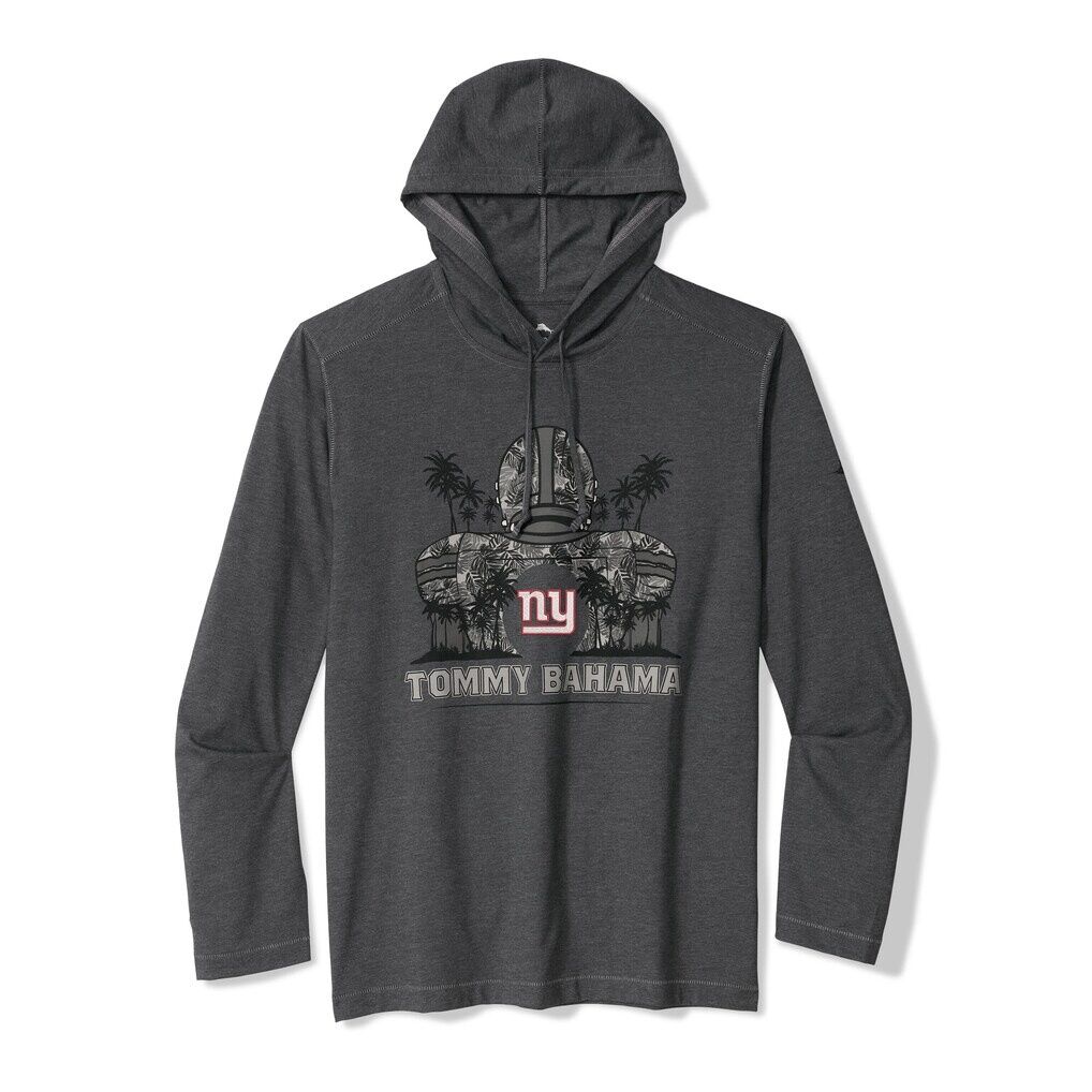 New York Giants Tommy Bahama Backfield Bay Pullover Hoodie