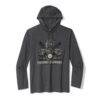 Pittsburgh Steelers Tommy Bahama Backfield Bay Pullover Hoodie - Black - Front View