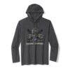 Houston Texans Tommy Bahama Backfield Bay Pullover Hoodie - Black - Front View