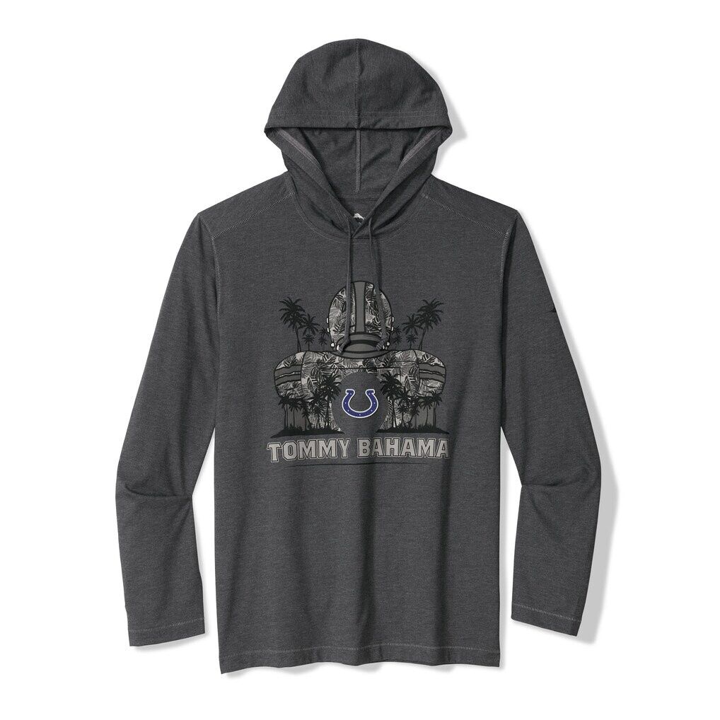 Indianapolis Colts Tommy Bahama Backfield Bay Pullover Hoodie