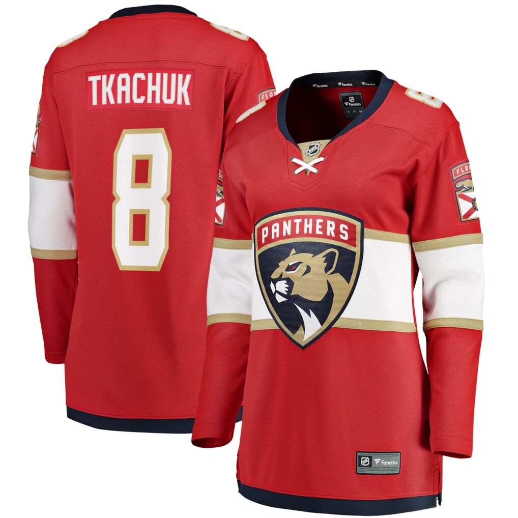 Brady Tkachuk Florida Panthers Fashion7 Women's Home Breakaway Jersey