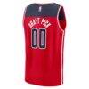 TBD Washington Wizards Fashion7 Youth 2026 NBA Draft First Round Pick Fast Break Replica Player Jersey - Red - Detail View