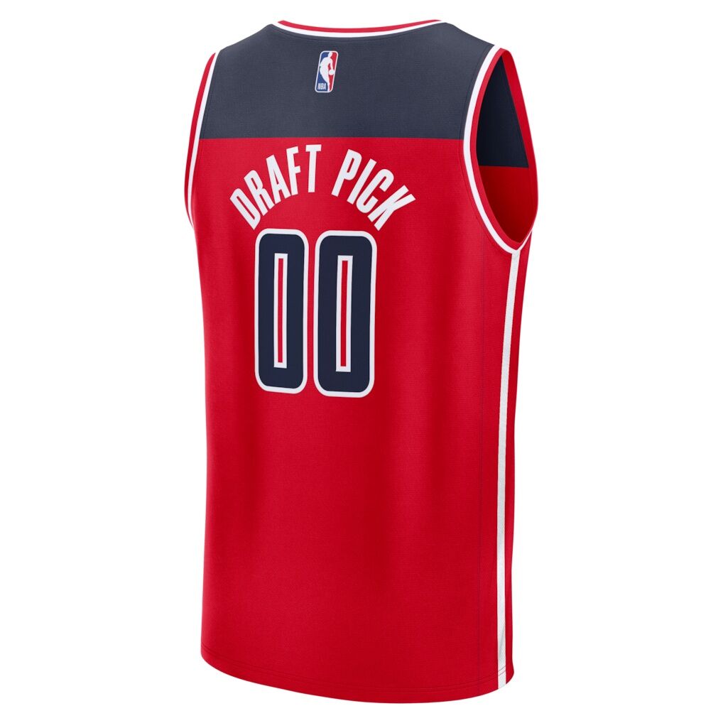 TBD Washington Wizards Fashion7 Youth 2026 NBA Draft First Round Pick Fast Break Replica Player Jersey - Icon Edition