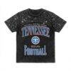 Tennessee Titans Gameday Couture Women's In the Zone Washed Micro Rhinestone T-Shirt - Black - Front View