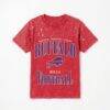 Buffalo Bills Gameday Couture Women's Sparkle & Score Washed Micro Rhinestone T-Shirt - Red - Front View