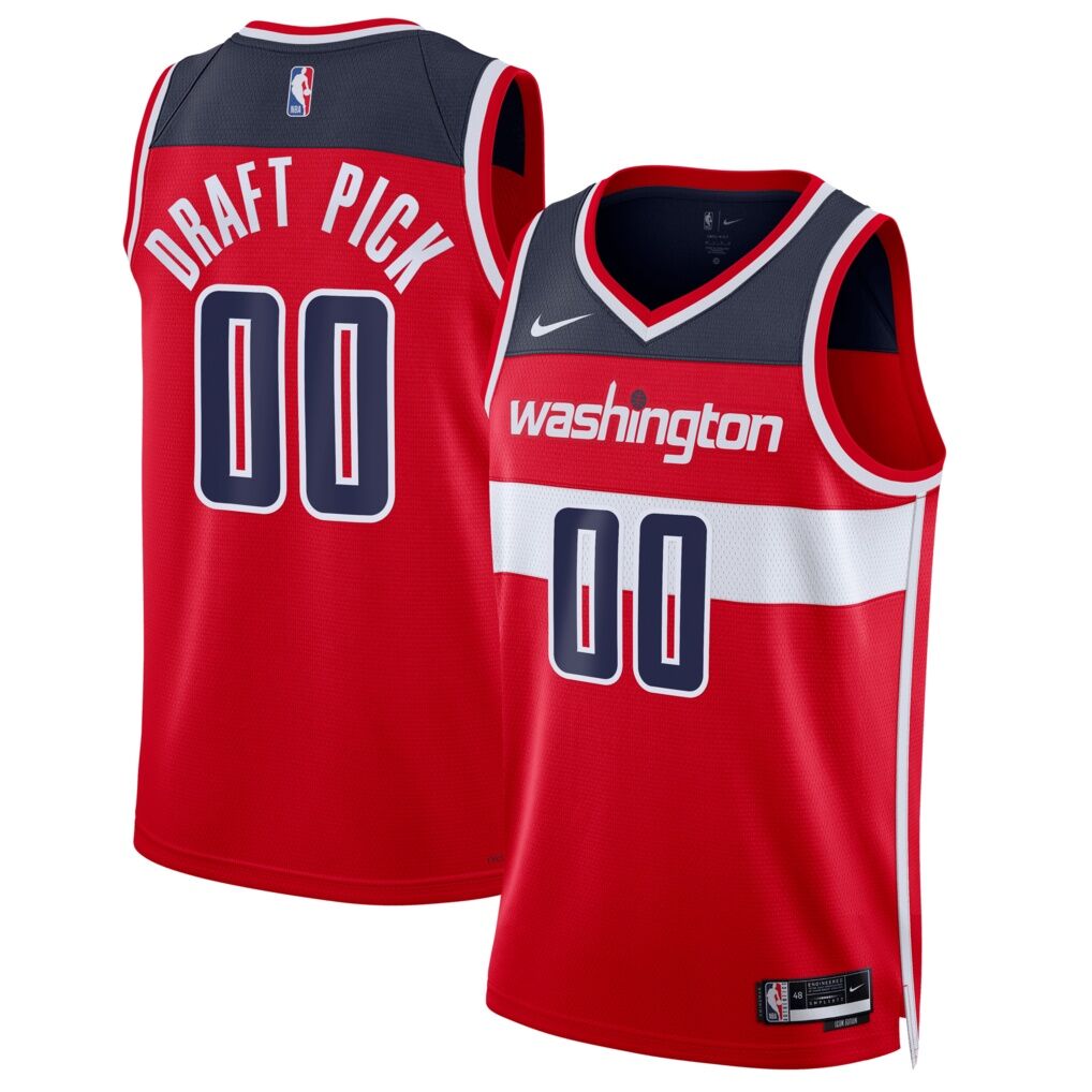 TBD Washington Wizards Nike Youth 2026 NBA Draft First Round Pick Swingman Player Jersey - Icon Edition