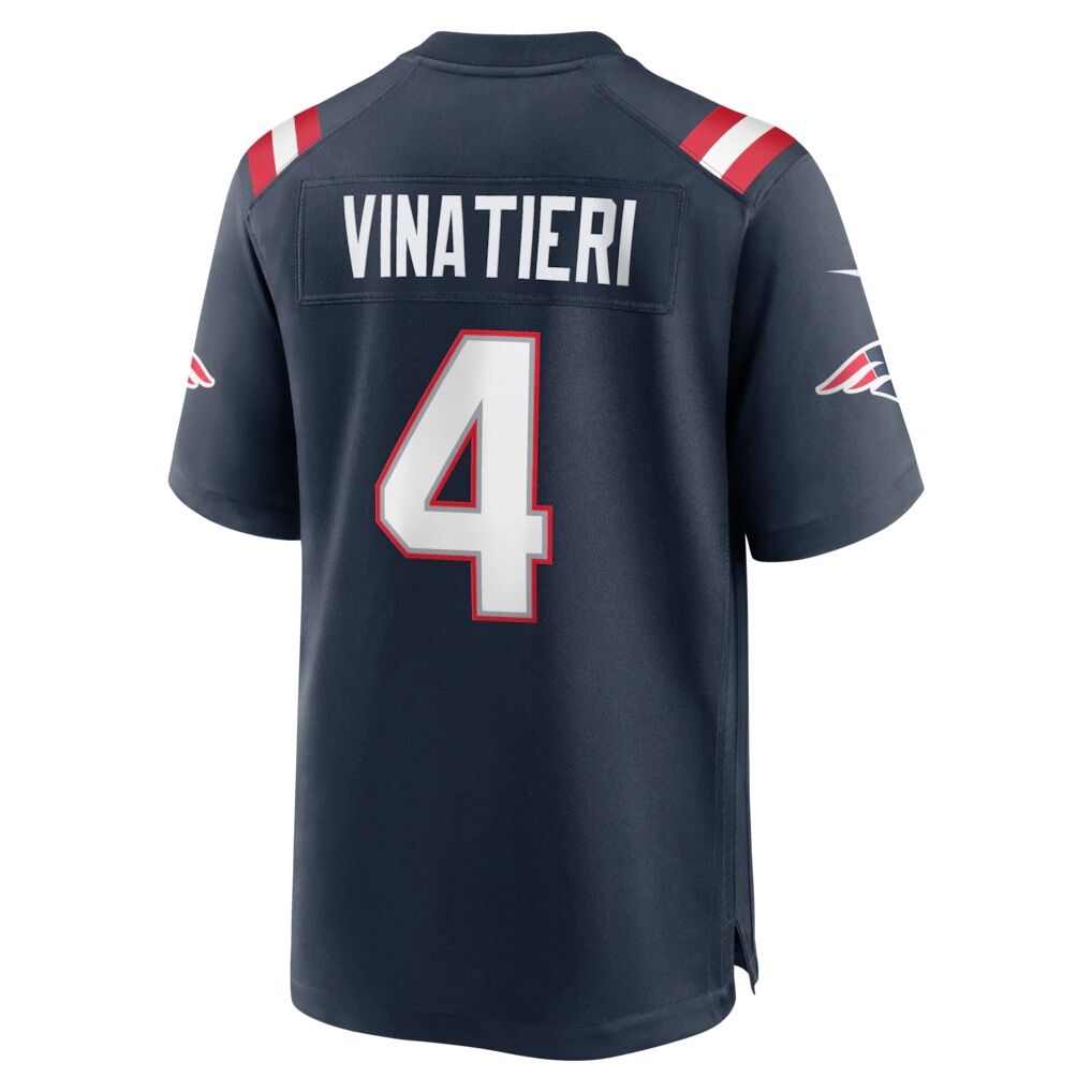 Adam Vinatieri New England Patriots Nike Team Retired Game Jersey