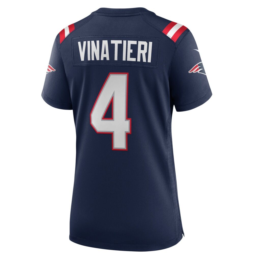 Adam Vinatieri New England Patriots Nike Women's Team Retired Game Jersey