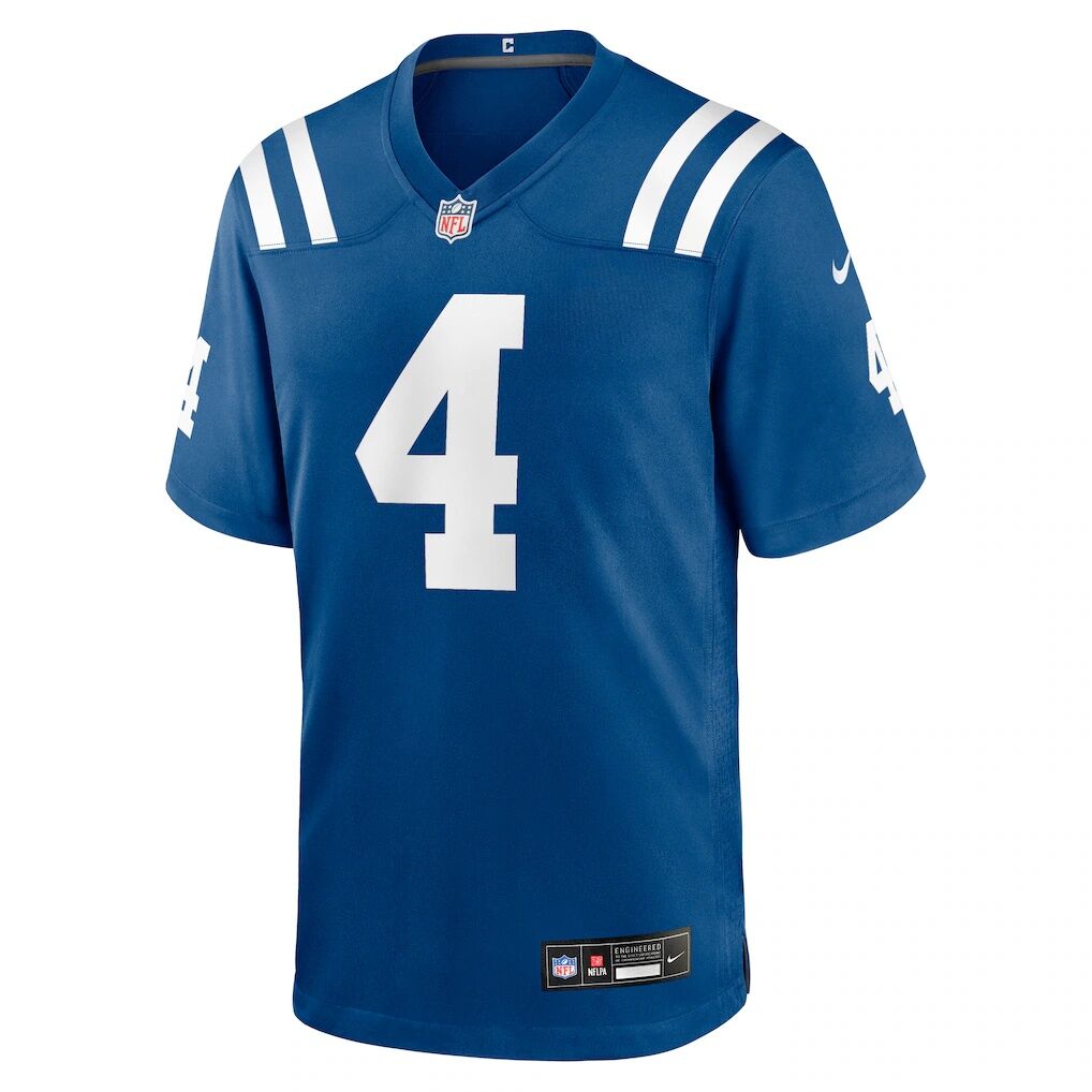 Adam Vinatieri Indianapolis Colts Nike Team Retired Game Jersey - Royal