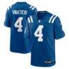 Adam Vinatieri Indianapolis Colts Nike Team Retired Game Jersey - - Front View