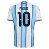 Lionel Messi Argentina National Team adidas 2026 Home Replica Jersey - White - Detail View