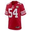 Fred Warner San Francisco 49ers Nike 80th Anniversary Game Jersey - Scarlet - Alt1