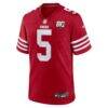 Mike Evans San Francisco 49ers Nike 80th Anniversary Game Jersey - - Alt1