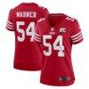 Fred Warner San Francisco 49ers Nike Women's 80th Anniversary Game Jersey - - Front View