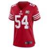 Fred Warner San Francisco 49ers Nike Women's 80th Anniversary Game Jersey - - Side View