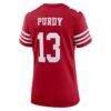 Brock Purdy San Francisco 49ers Nike Women's 80th Anniversary Game Jersey - - Detail View