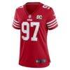 Nick Bosa San Francisco 49ers Nike Women's 80th Anniversary Game Jersey - - Side View