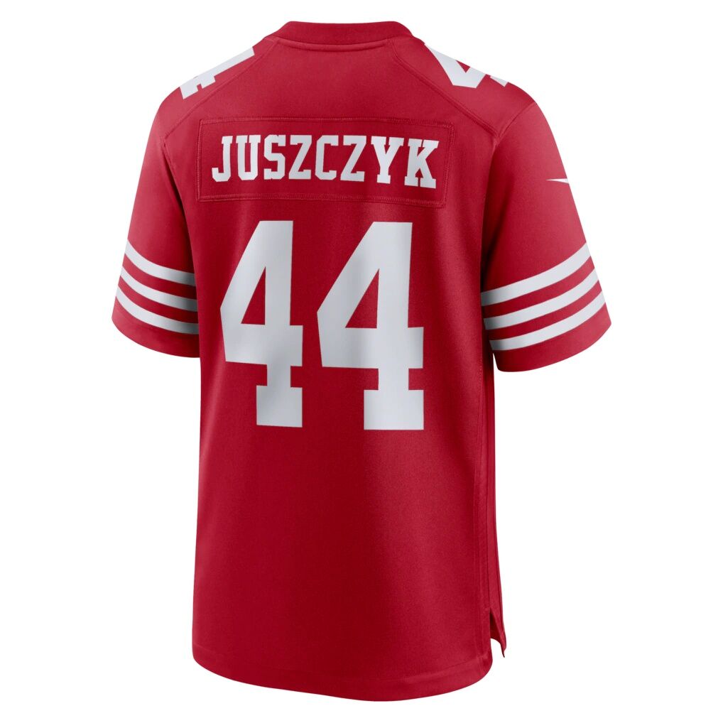 Kyle Juszczyk San Francisco 49ers Nike 80th Anniversary Game Jersey - Scarlet